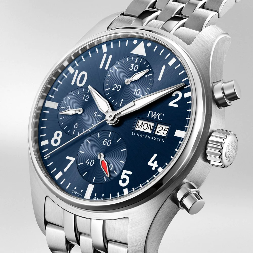 美品 IWC パイロットウォッチクロノグラフ 41 - 腕時計(アナログ)